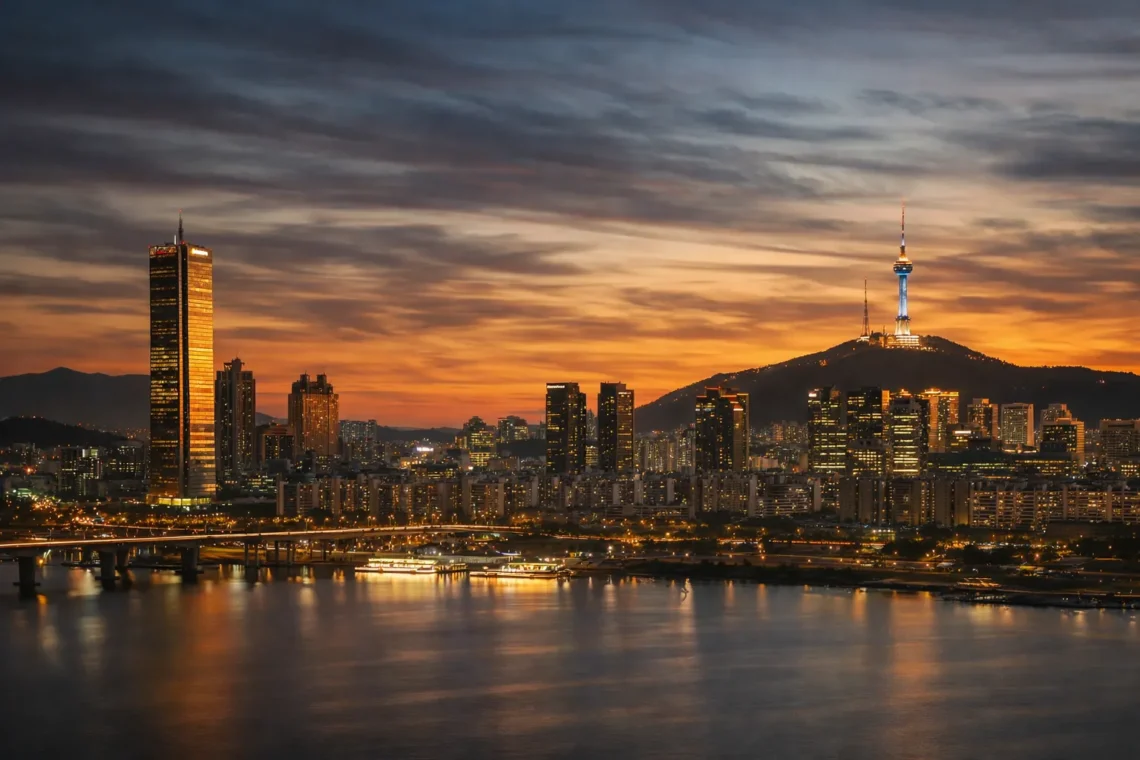 Efficient Seoul city streets showing organized urban flow for travelers