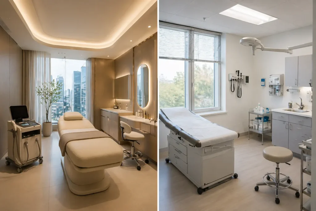 Top Things to Do in Seoul (2026) — And Why More Travelers Are Adding a Dermatology Visit 2 Korea vs US dermatology clinic comparison interior cost value visual