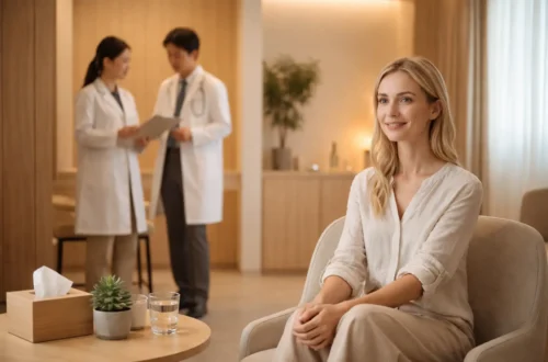 Korean clinic consultation environment for international patients healthcare Korea