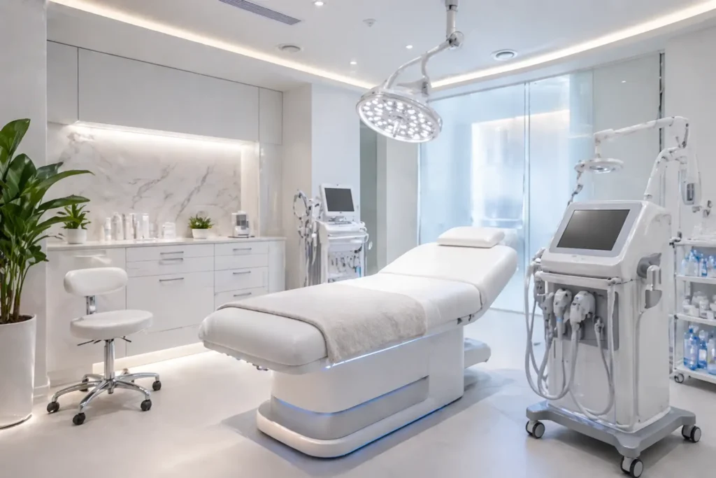 safe certified Korean dermatology clinic environment