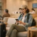 Patient moving quickly through efficient Korean clinic consultation process