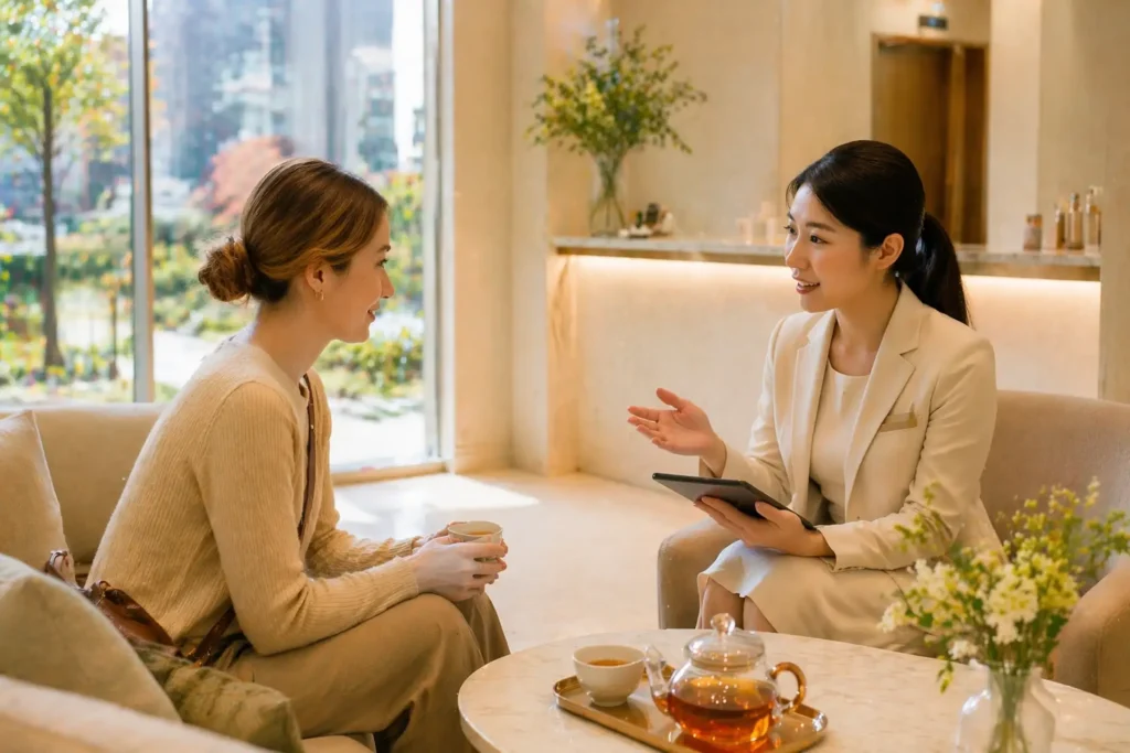 Top Things to Do in Seoul (2026) — And Why More Travelers Are Adding a Dermatology Visit 3 Korean dermatology consultation process international patient clinic Seoul