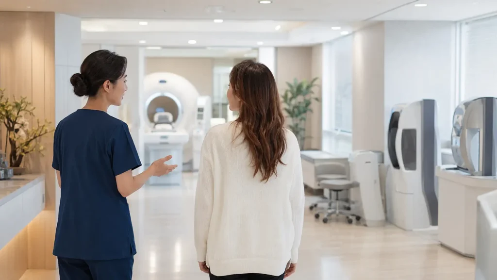 Korea health checkup center for international medical travel patients